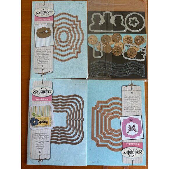 Spellbinders Nestabilities Die Set Collection - Picture 1 of 12